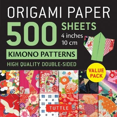 Origami Paper 500 sheets Kimono Patterns  4" (10 cm) - 