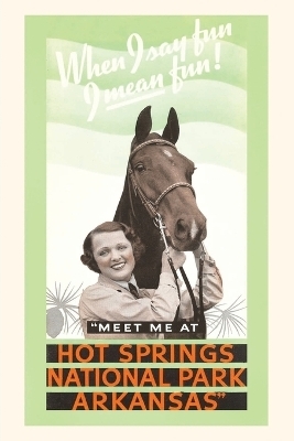Vintage Journal Hot Springs National Park, Arkansas