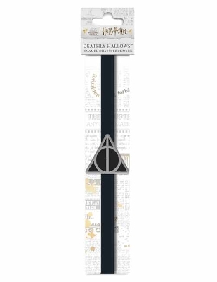 Harry Potter: Deathly Hallows Enamel Charm Bookmark -  Insight Editions