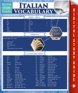 Italian Vocabulary (Speedy Study Guides) -  Speedy Publishing