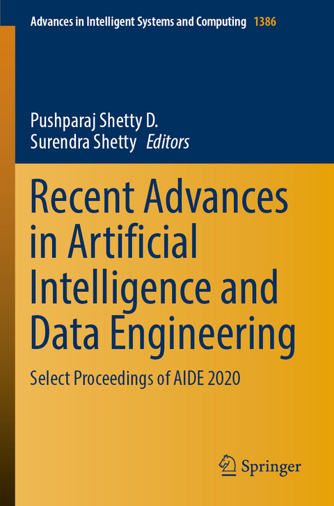 Recent Advances in Artificial Intelligence and Data Engineering - 