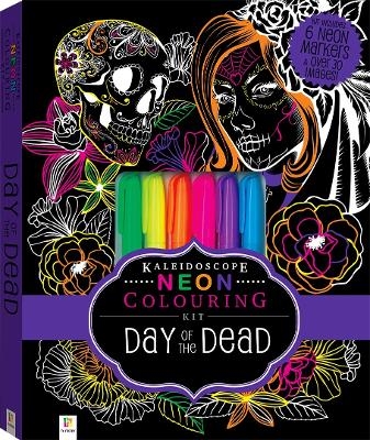 Kaleidoscope Colouring: Neon Day of the Dead Kit - 