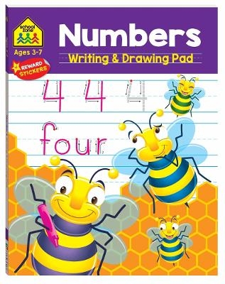 School Zone: Numbers Writing and Drawing Pad - Hinkler Pty Ltd