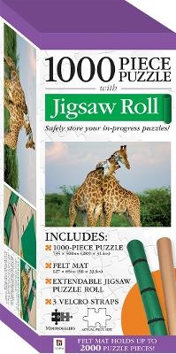 Jigsaw Roll with 1000-Piece Puzzle: Giraffe (reformat)