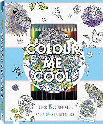 Colour Me Cool Colouring Kit with 15 Pencils - Hinkler Pty Ltd