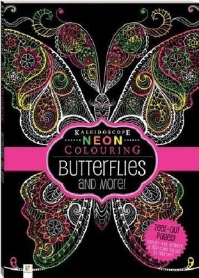 Kaleidoscope Neon Colouring: Butterflies and More - Hinkler Pty Ltd