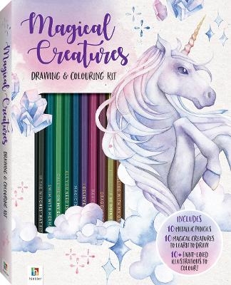 Magical Creatures Drawing and Colouring Kit - Hinkler Pty Ltd