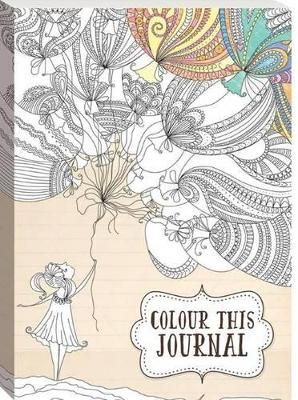 Colour This Journal: Girl With Balloons - Hinkler Pty Ltd