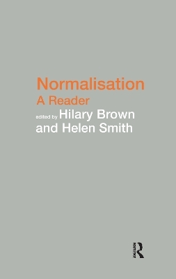 Normalisation - 