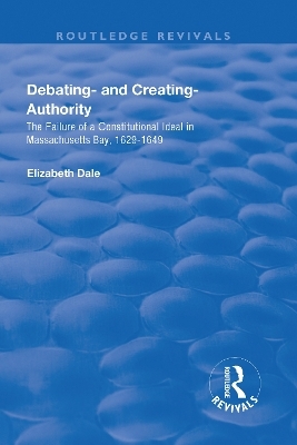 Debating – and Creating – Authority - Elizabeth Dale