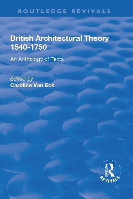 British Architectural Theory 1540-1750 - 