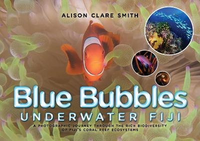 Blue Bubbles Underwater Fiji - Alison Clare Smith