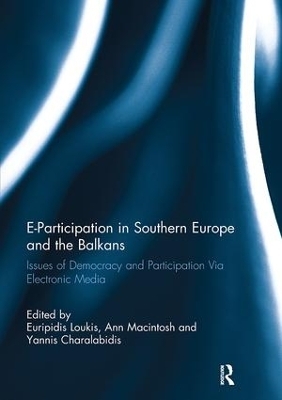 E-Participation in Southern Europe and the Balkans - 