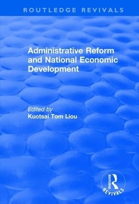 Administrative Reform and National Economic Development - 