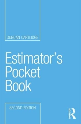 Estimator's Pocket Book - Duncan Cartlidge