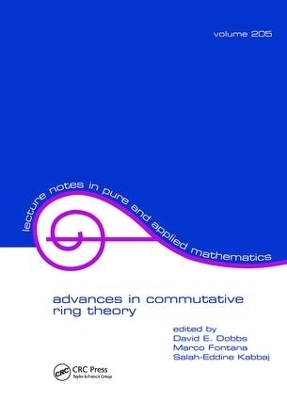 Advances in Commutative Ring Theory - 
