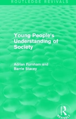 Young People's Understanding of Society (Routledge Revivals) - Adrian Furnham