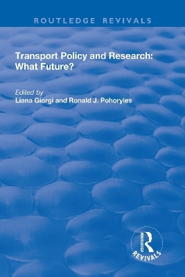Transport Policy and Research - 