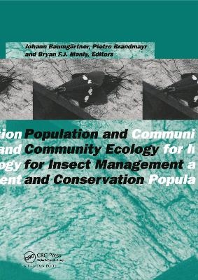 Population and Community Ecology for Insect Management and Conservation - 