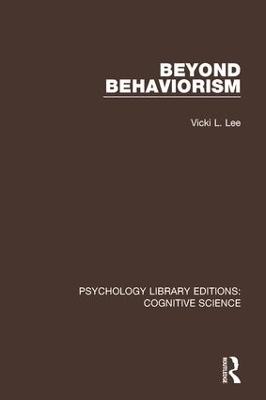 Beyond Behaviorism - Vicki L. Lee