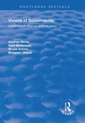 Visions of Sustainability - Stephen Morse, Nora McNamara, Benjamin Okwoli