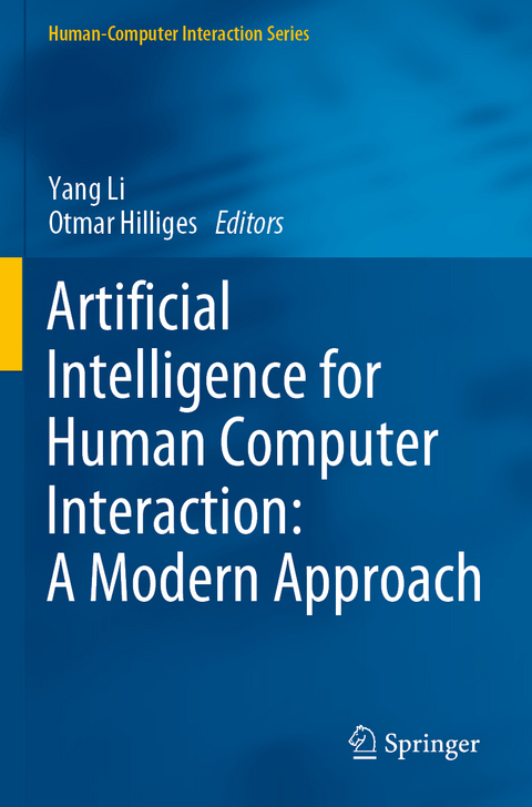 Artificial Intelligence for Human Computer Interaction: A Modern Approach - 