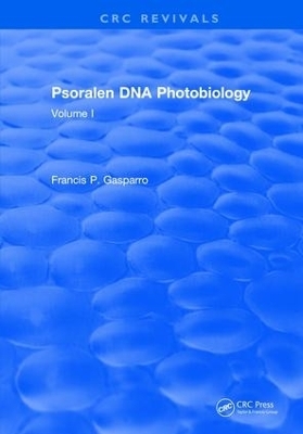 Psoralen Dna Photobiology - Francis P. Gasparro