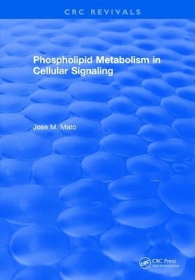 Phospholipid Metabolism in Cellular Signaling - Jose M. Mato