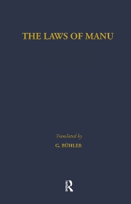 The Laws of Manu - F. Max Muller, Georg Buhler