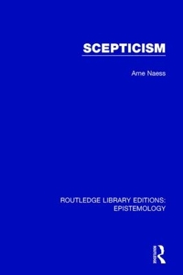 Scepticism - Arne Naess