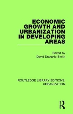 Economic Growth and Urbanization in Developing Areas - 