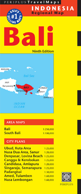 Bali Travel Map Ninth Edition - 