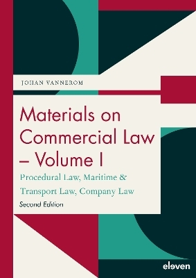 Materials on Commercial Law - Volume I - 