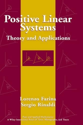 Positive Linear Systems - Lorenzo Farina, Sergio Rinaldi