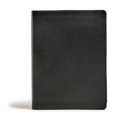 CSB Tony Evans Study Bible, Black Genuine Leather - Tony Evans