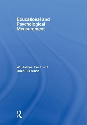 Educational and Psychological Measurement - W. Holmes Finch, Brian F. French