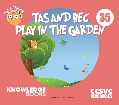 Tas and Bec Play in the Garden - William Ricketts