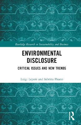 Environmental Disclosure - Luigi Lepore, Sabrina Pisano