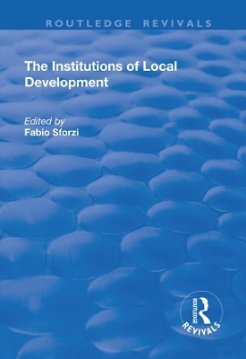 The Institutions of Local Development - 