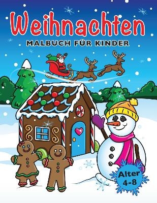 Weihnachten Malbuch für Kinder - Golden Age Press