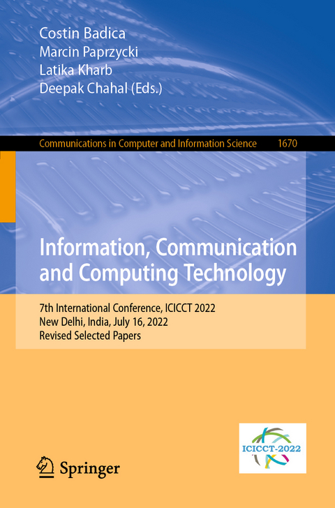 Information, Communication and Computing Technology - 