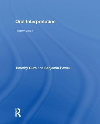 Oral Interpretation - Timothy Gura, Benjamin Powell