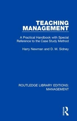 Teaching Management - Harry Newman, D. M. Sidney