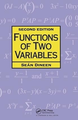 Functions of Two Variables - Sean Dineen