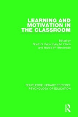 Learning and Motivation in the Classroom - 