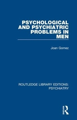 Psychological and Psychiatric Problems in Men - Joan Gomez