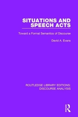 Situations and Speech Acts - 