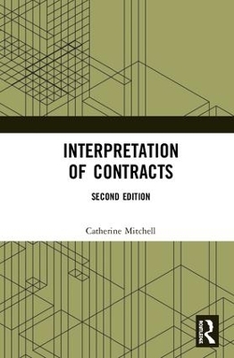 Interpretation of Contracts - Catherine Mitchell