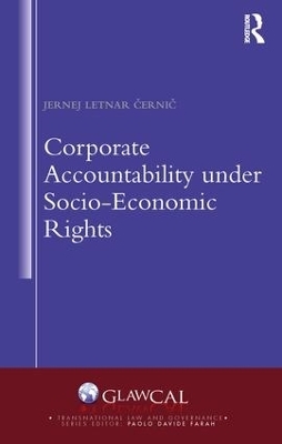Corporate Accountability under Socio-Economic Rights - Jernej Letnar Černič