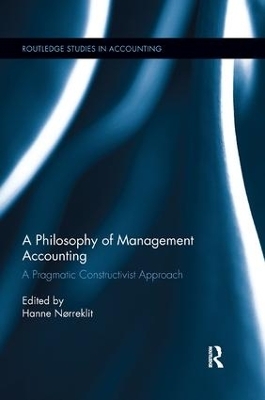 A Philosophy of Management Accounting - 